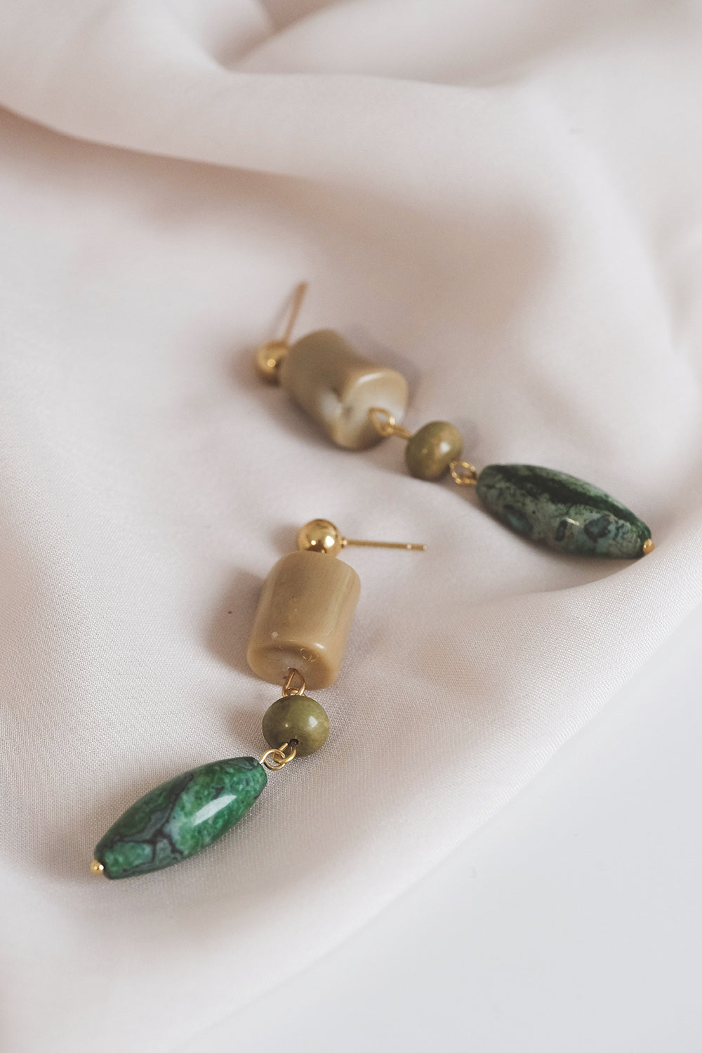 Betty Coral Stone | Gold