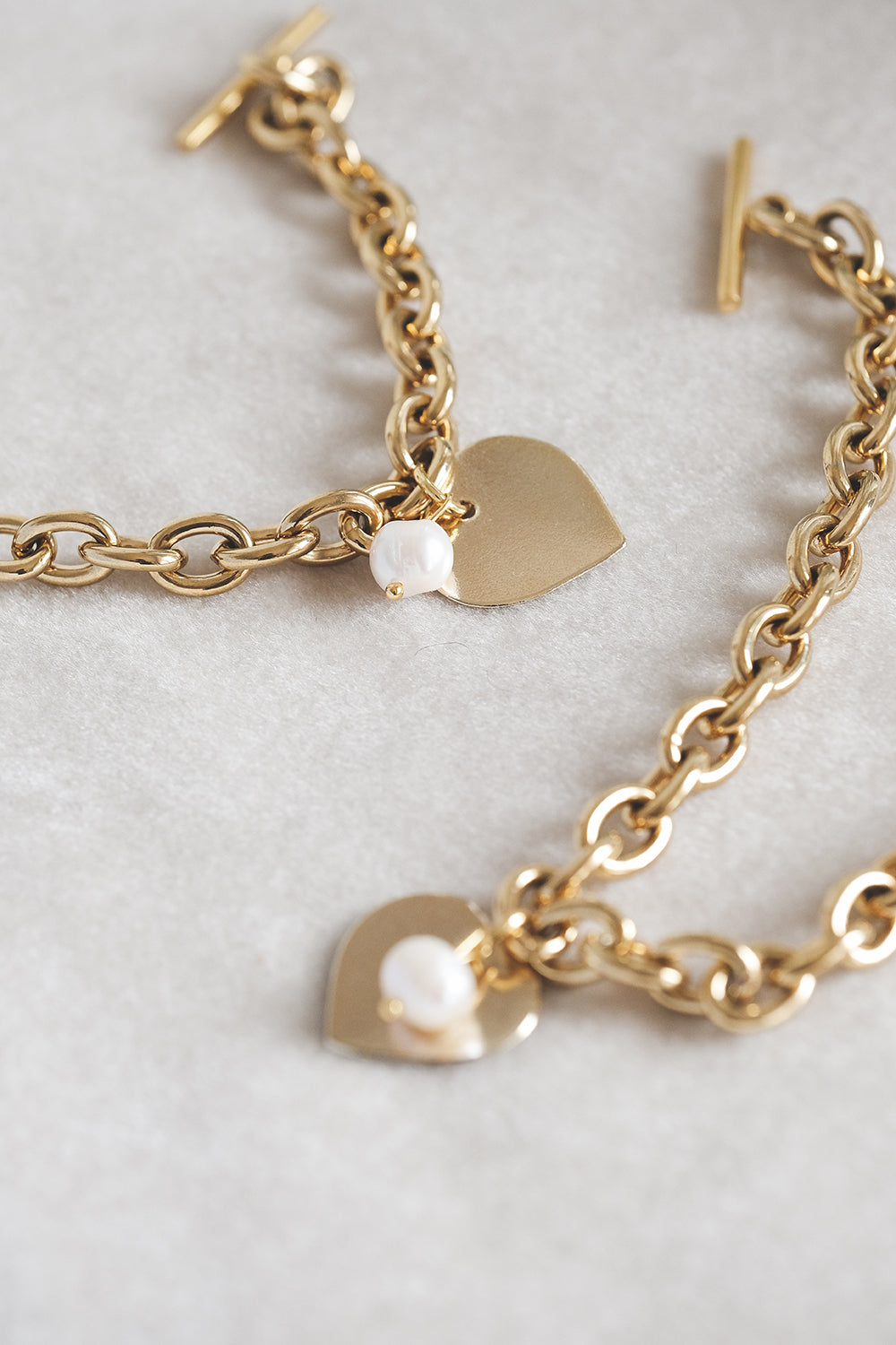 Bold Heart Pearl | Gold